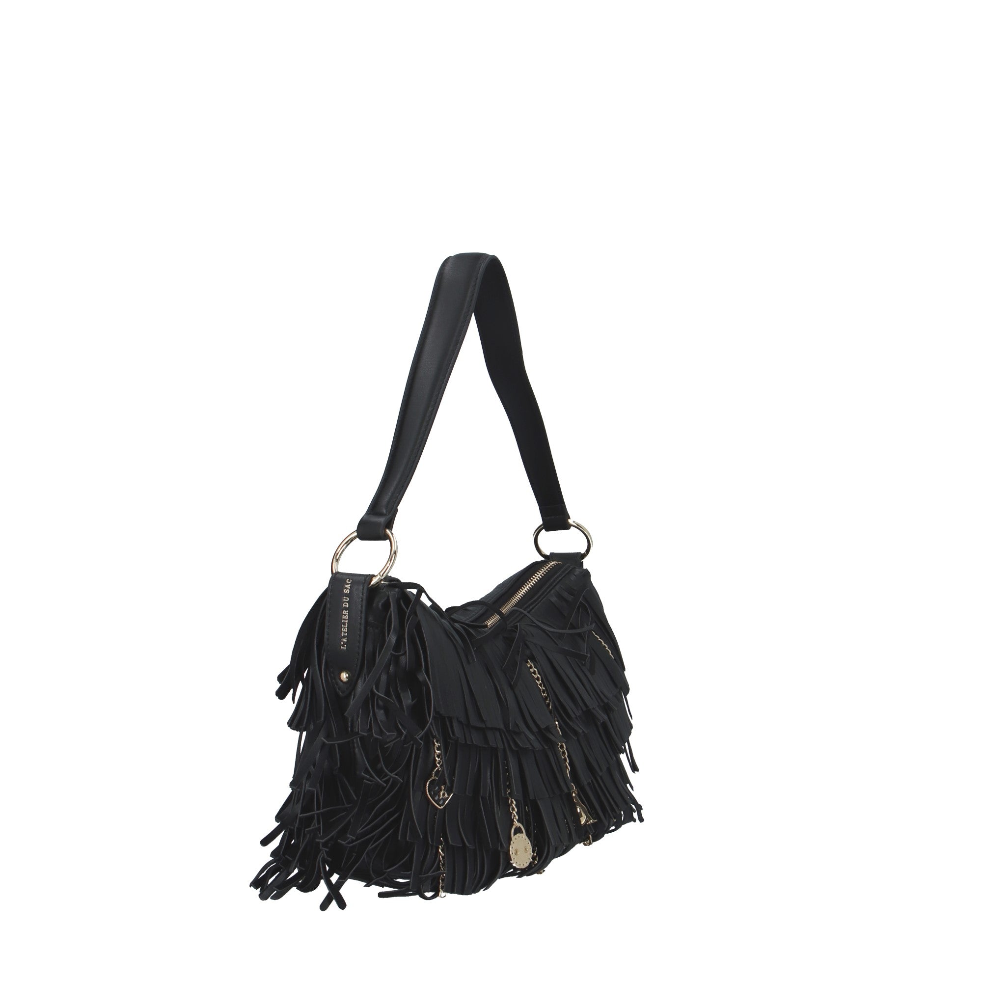 L'atelier Du Sac BORSA A SPALLA Nero