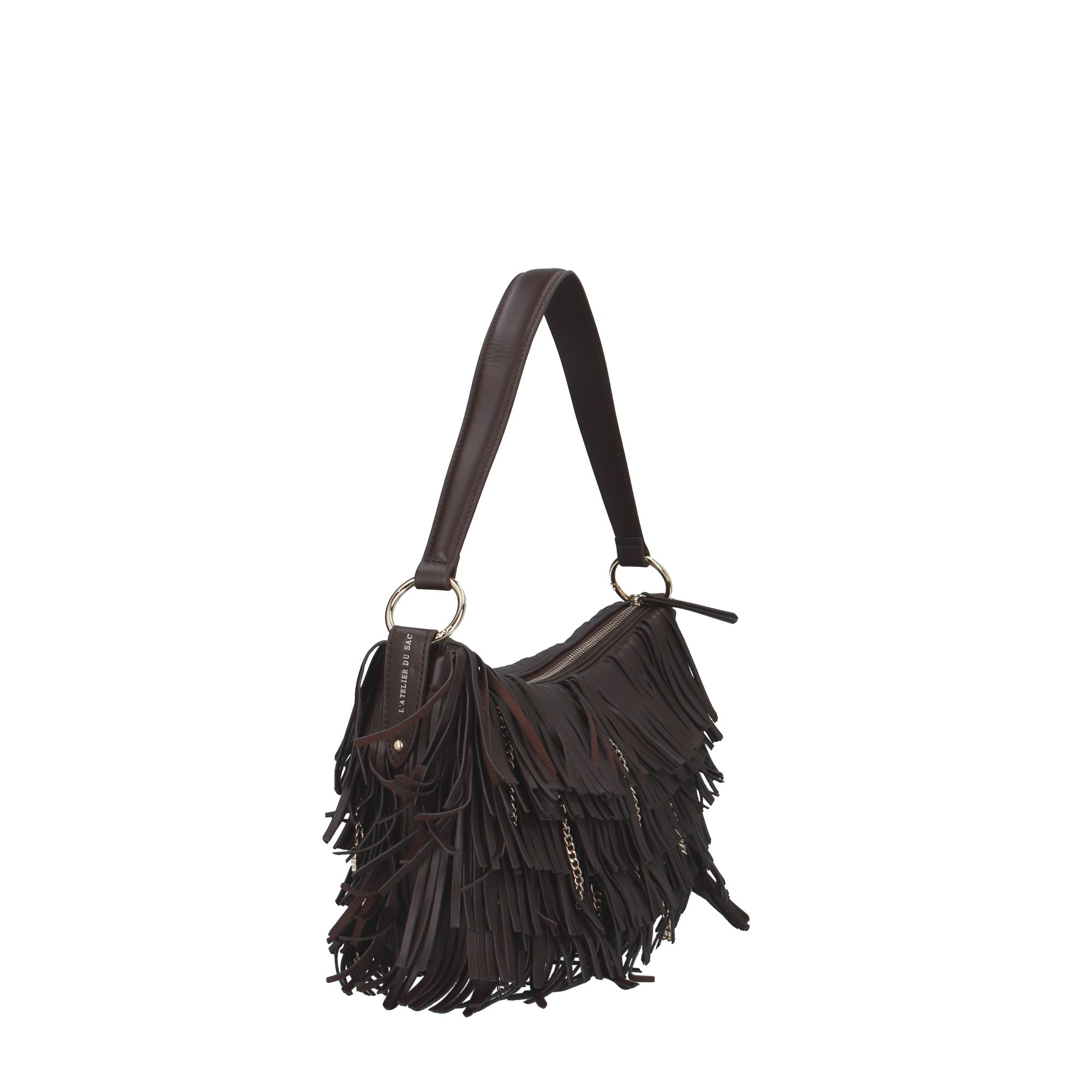 L'atelier Du Sac BORSA A SPALLA Marrone