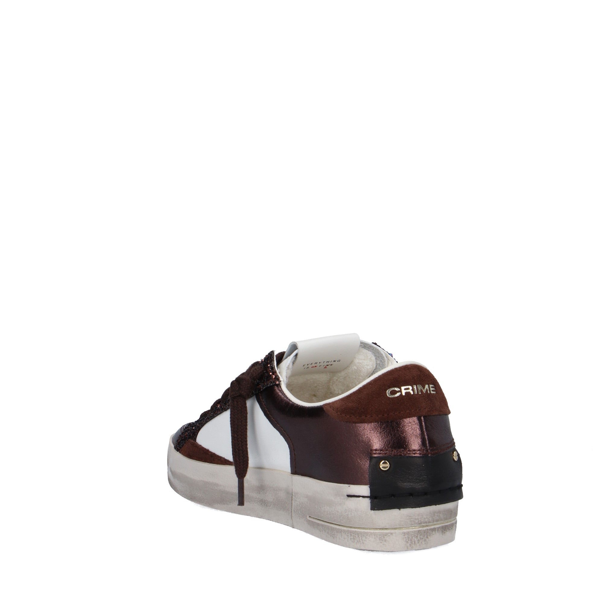 Crime London SNEAKER Beige/marrone
