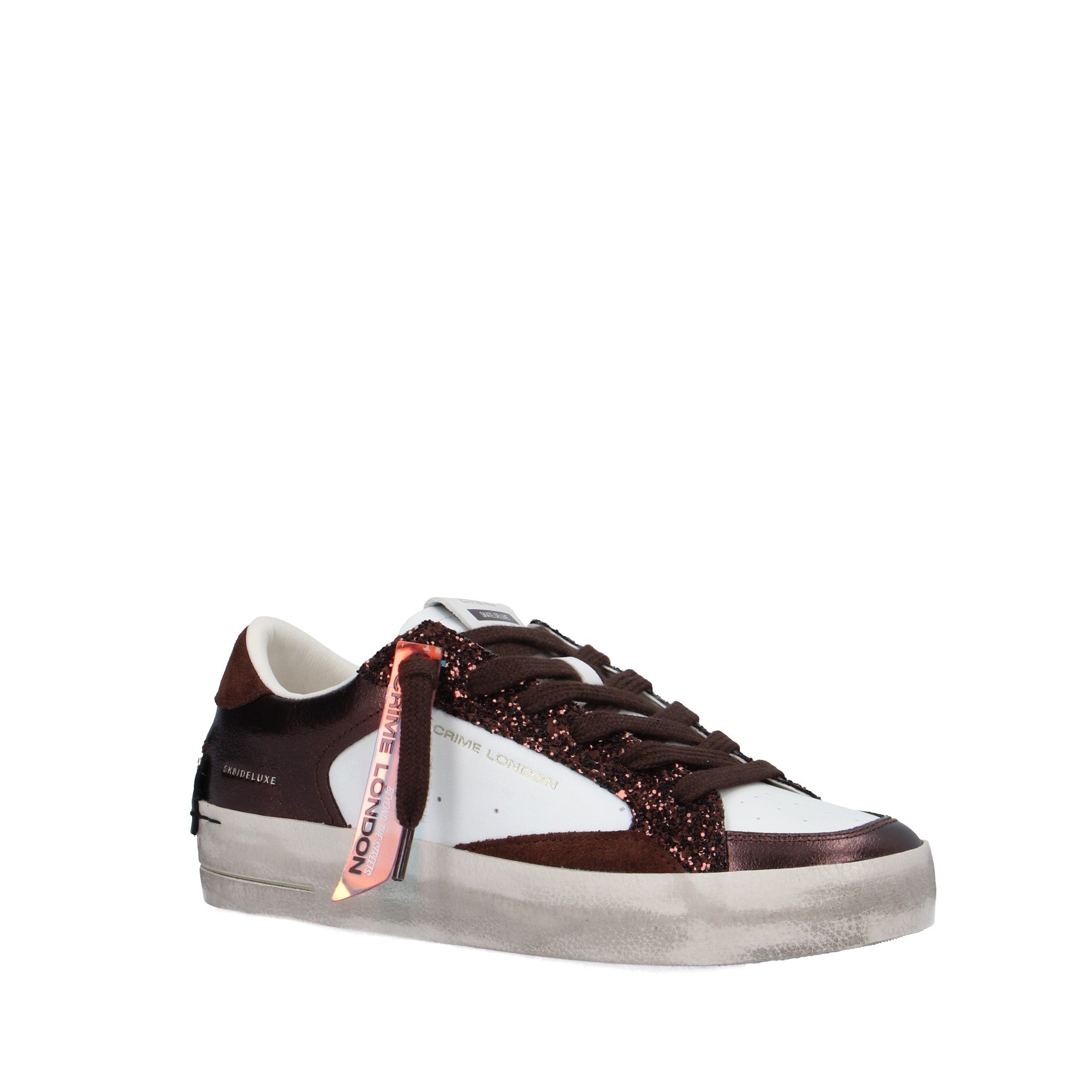 Crime London SNEAKER Beige/marrone