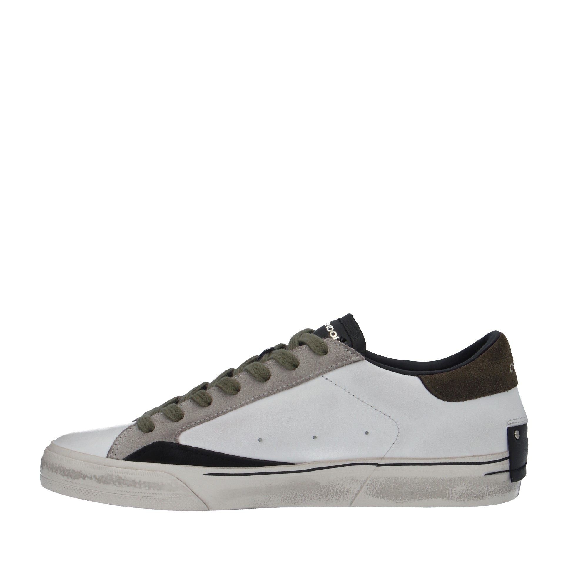 Crime London SNEAKER Bianco/verde