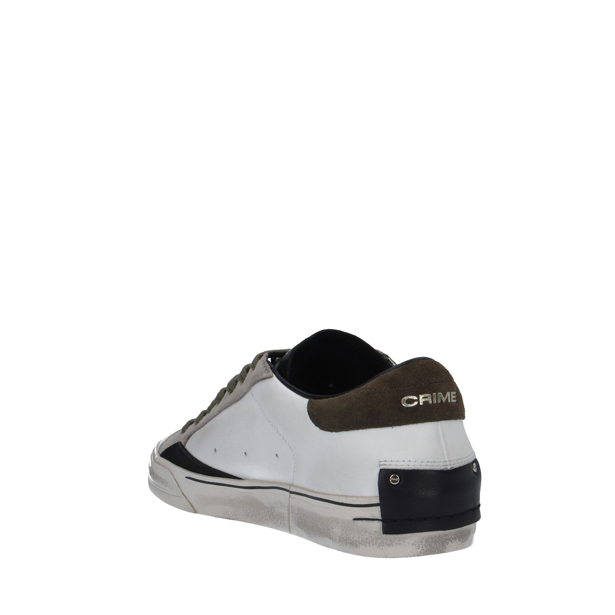 Crime London SNEAKER Bianco/verde