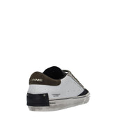 Crime London SNEAKER Bianco/verde