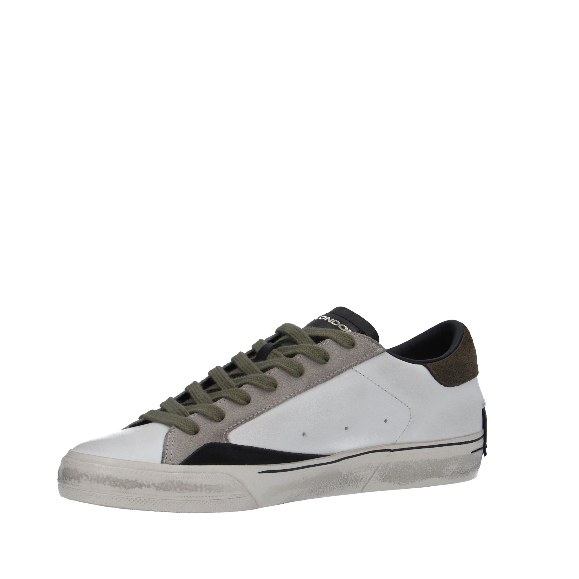 Crime London SNEAKER Bianco/verde