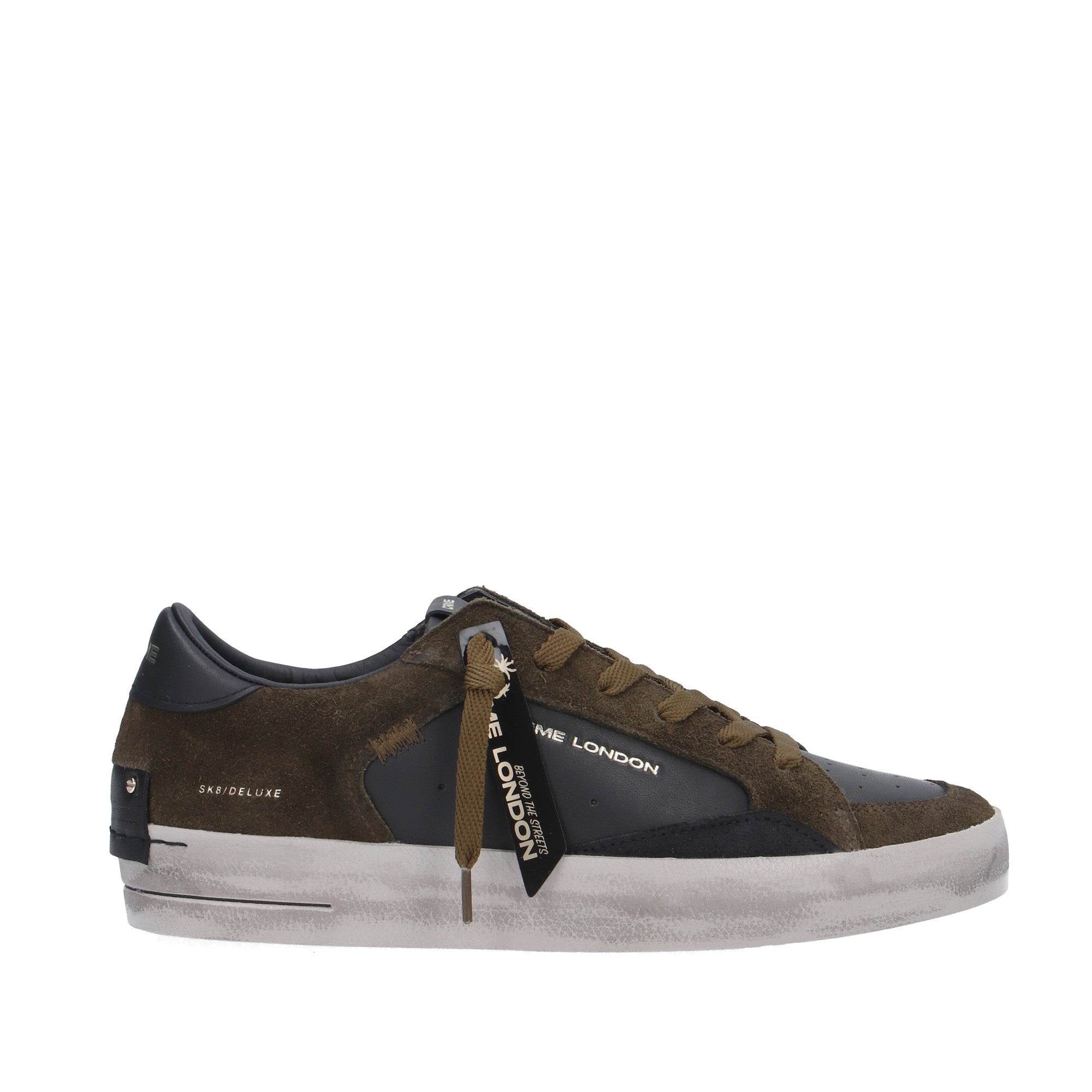 Crime London SNEAKER Verde/nero