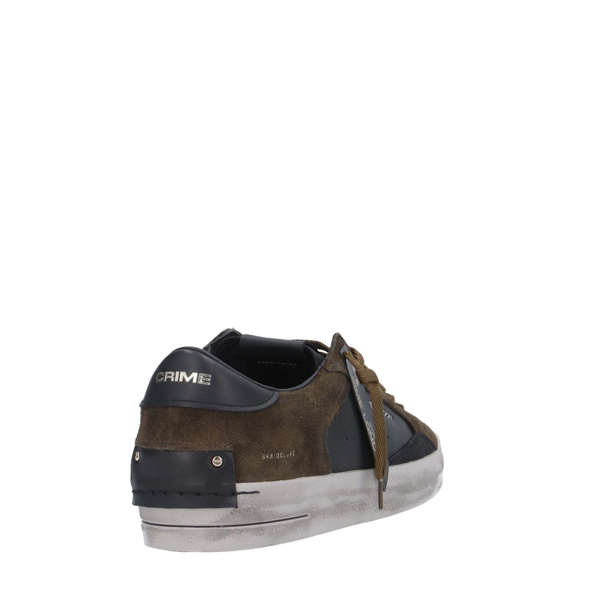 Crime London SNEAKER Verde/nero