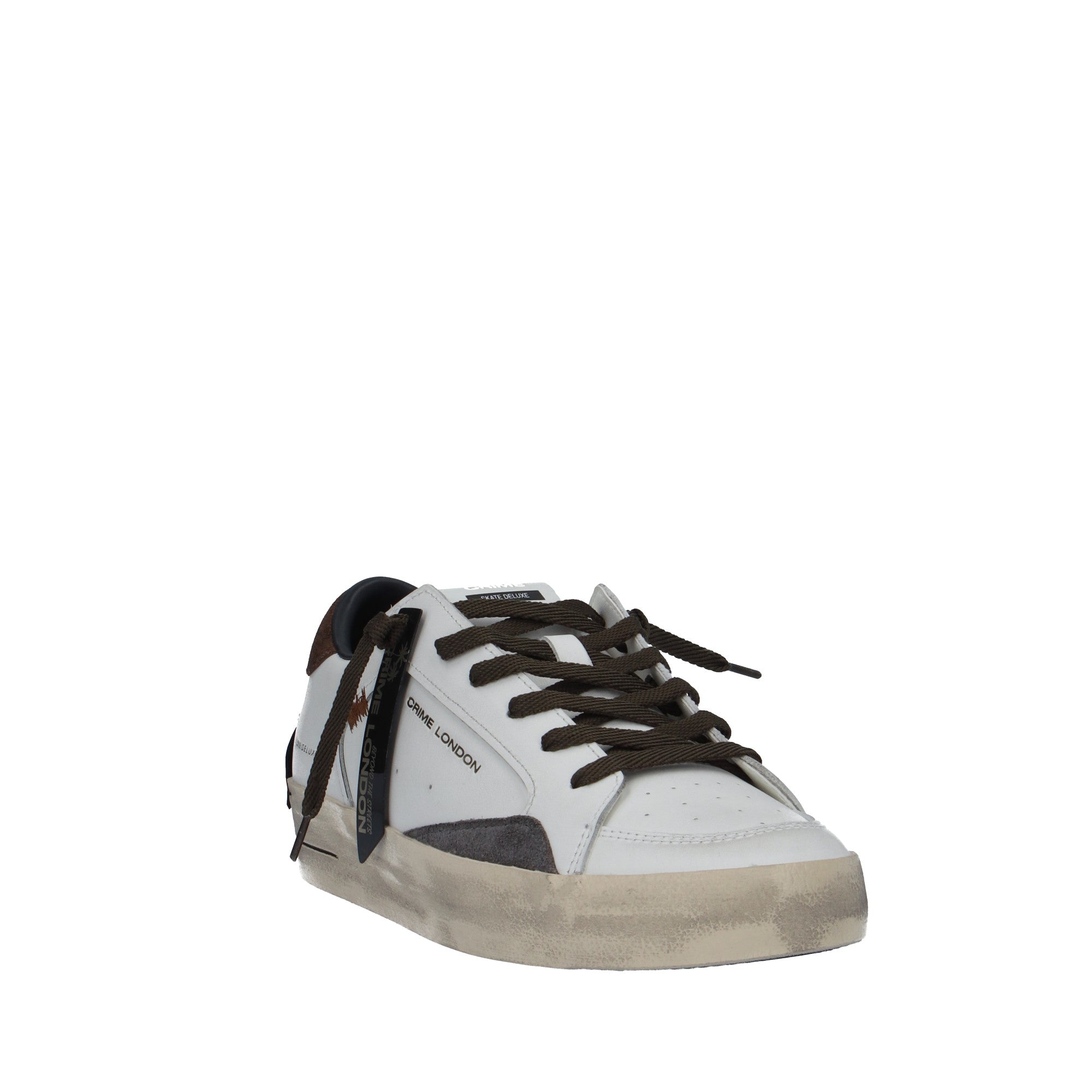 Crime London SNEAKER Bianco/nero