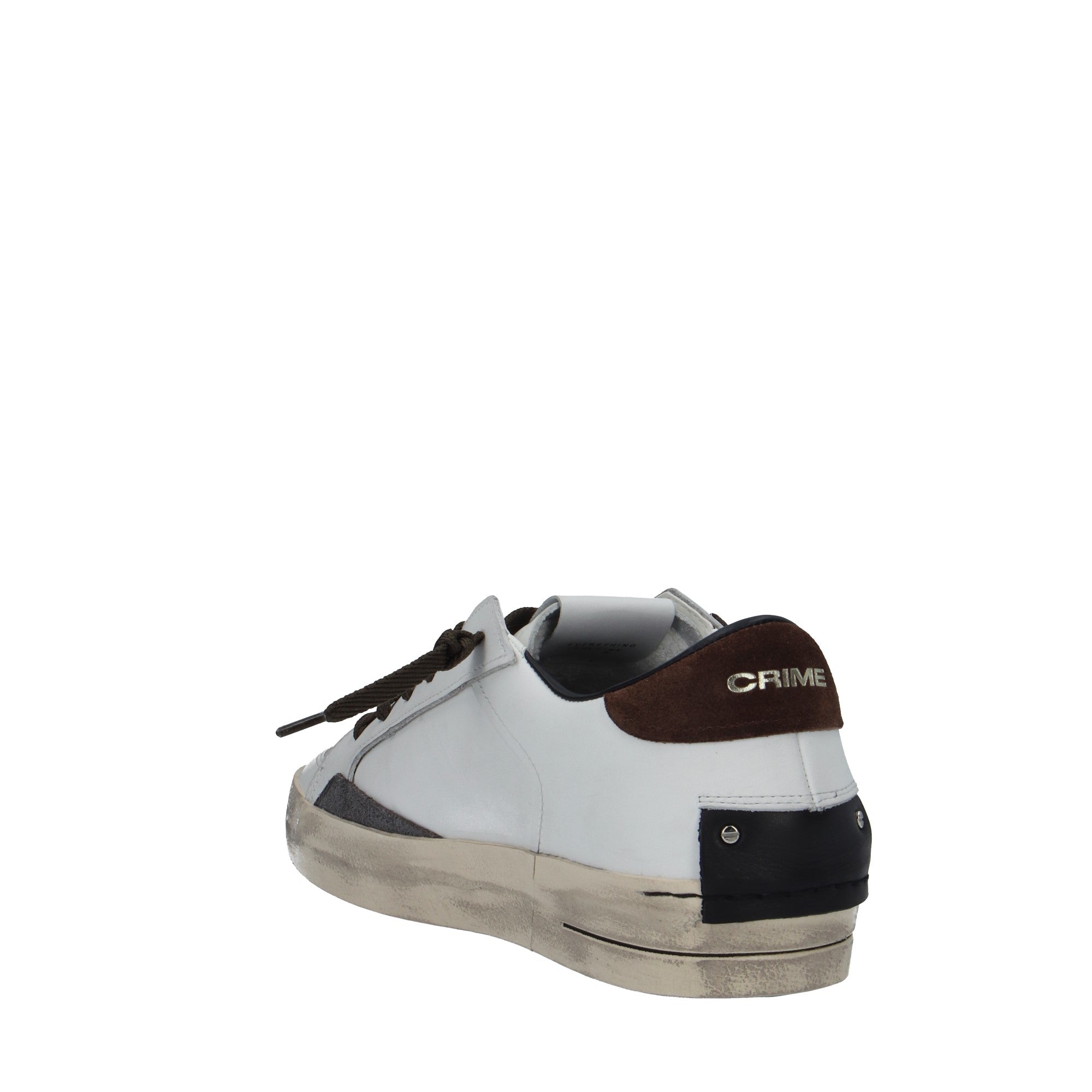 Crime London SNEAKER Bianco/nero