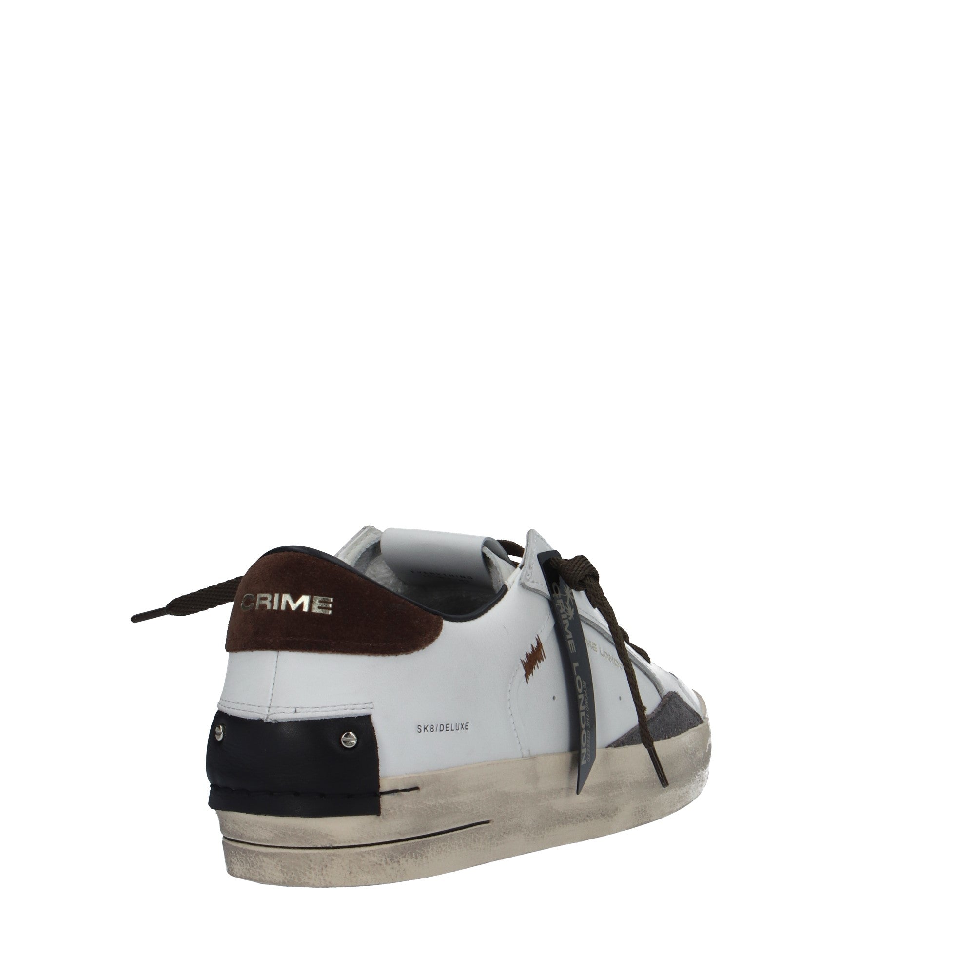 Crime London SNEAKER Bianco/nero
