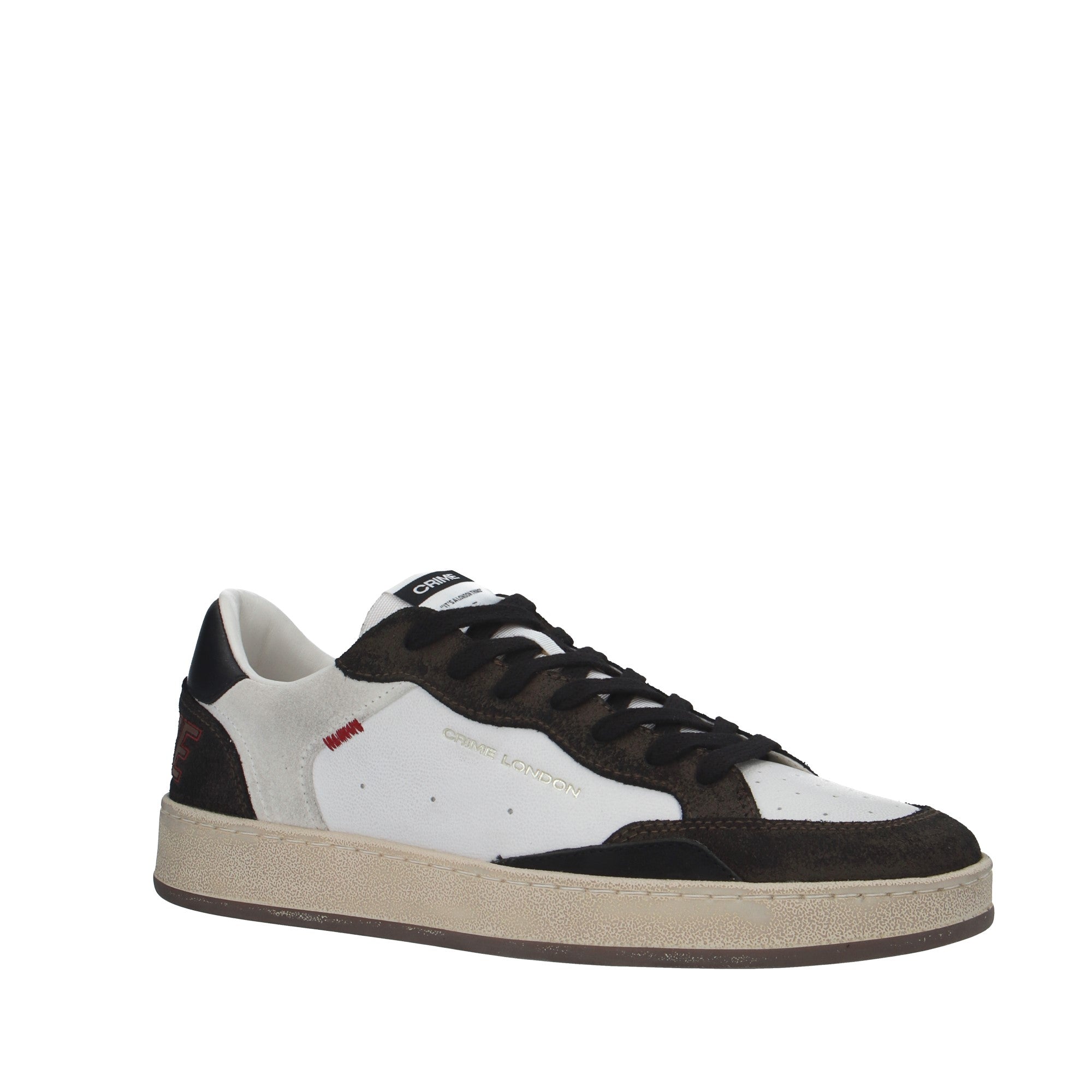 Crime London SNEAKER Bianco/nero