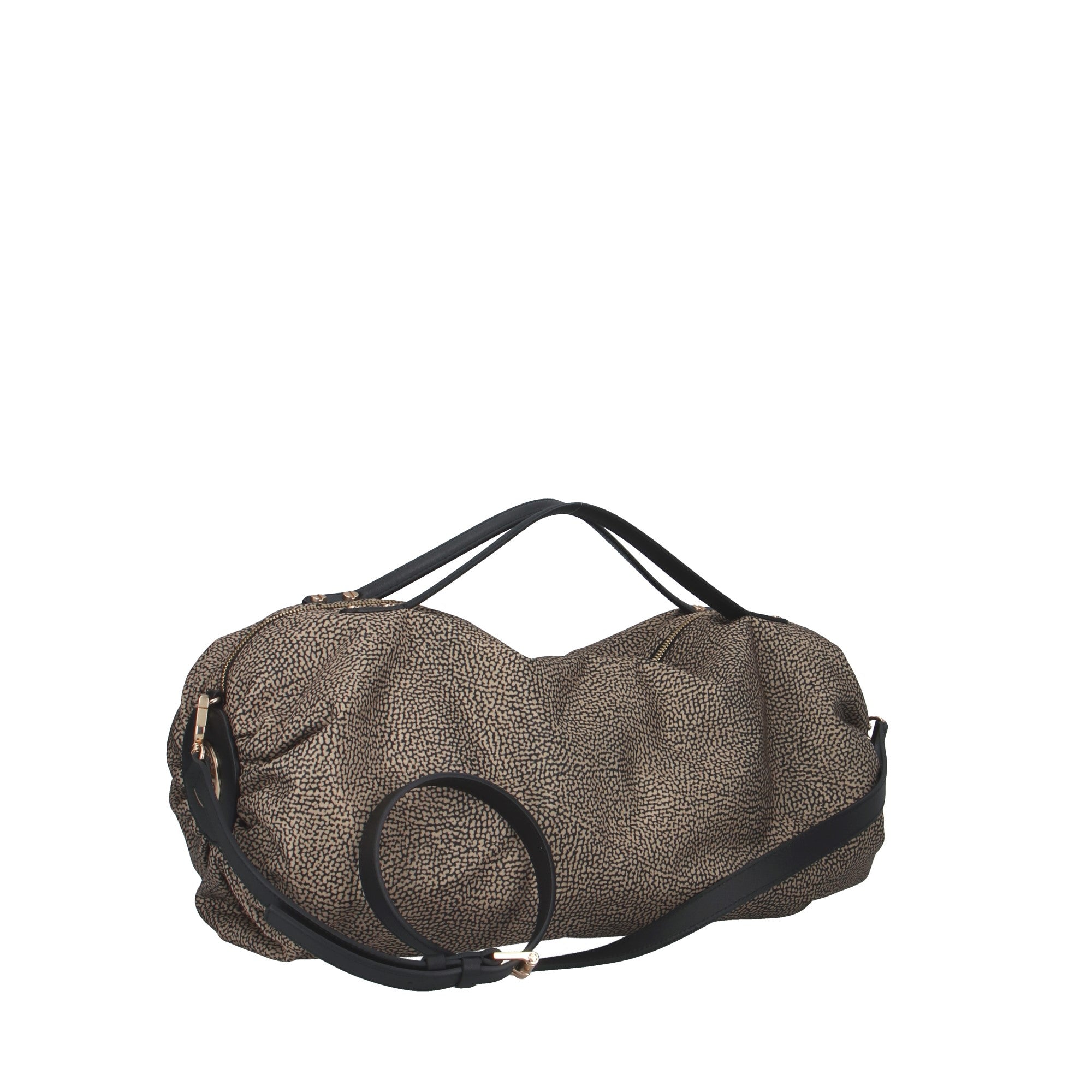 Borbonese BAULETTO Naturale/nero
