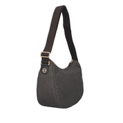 Borbonese MEZZALUNA Marrone/nero