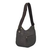Borbonese MEZZALUNA Marrone/nero