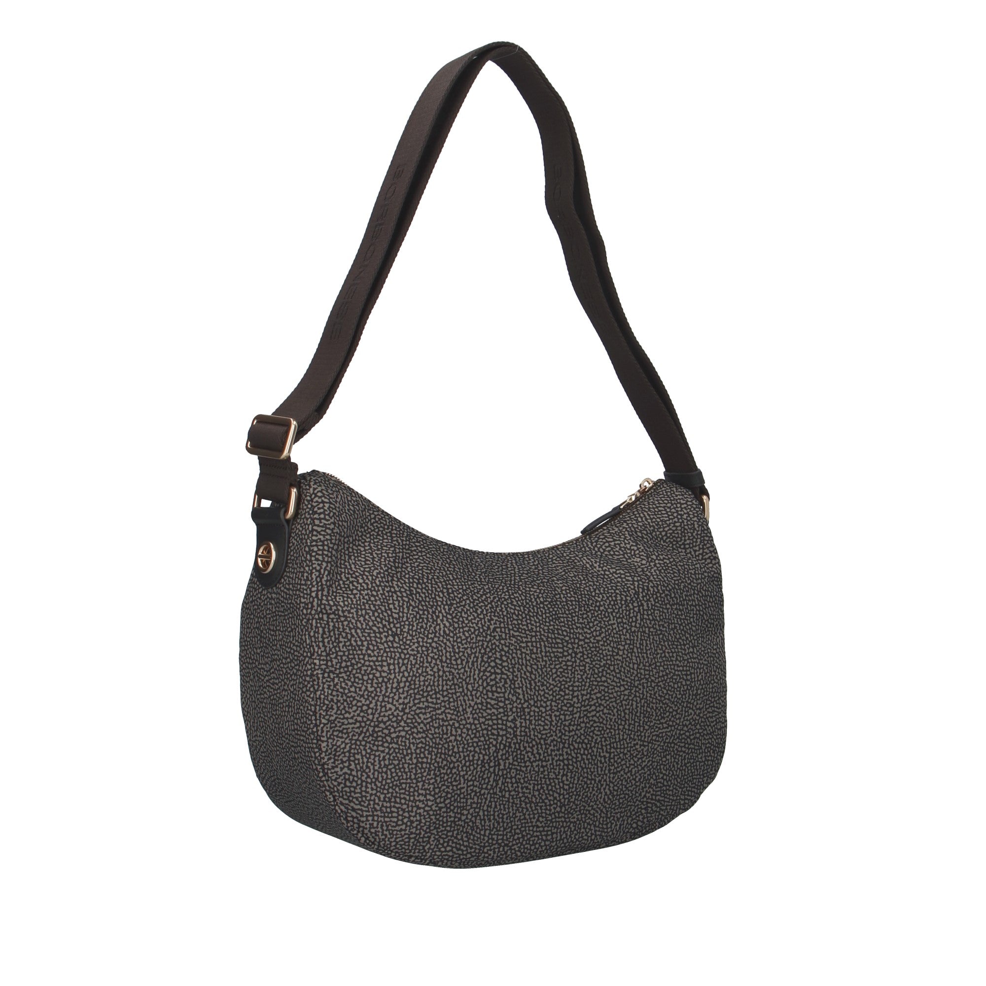 Borbonese MEZZALUNA Marrone/nero
