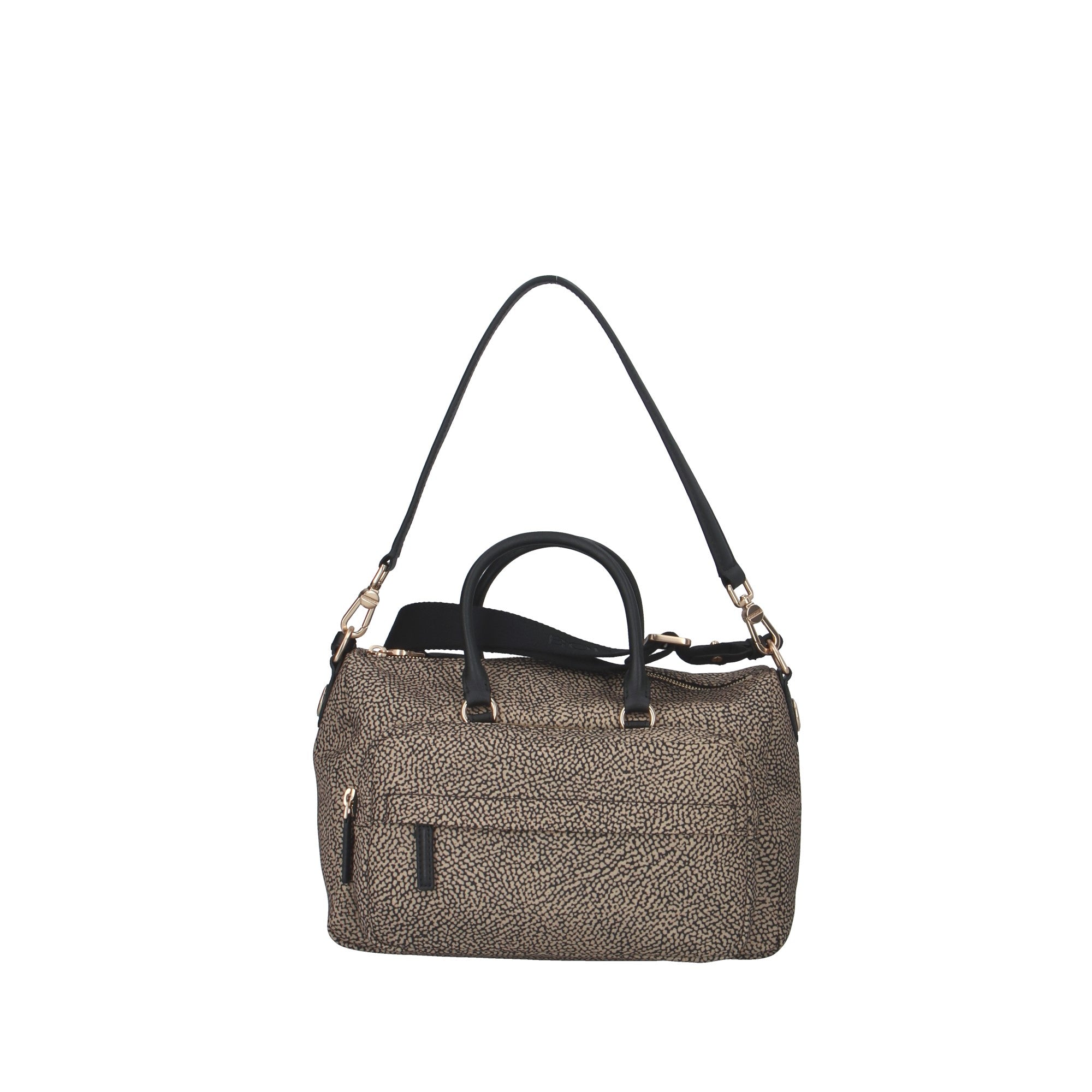 Borbonese BAULETTO Naturale/nero