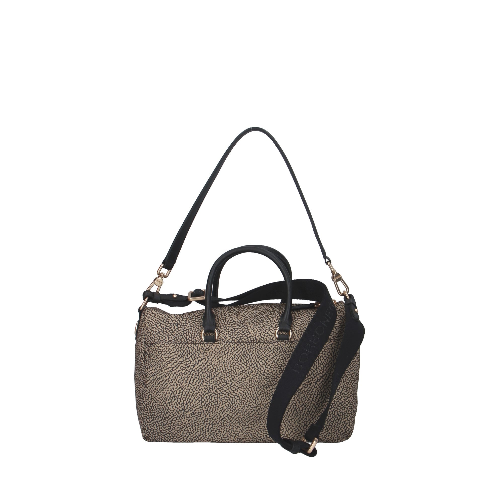 Borbonese BAULETTO Naturale/nero