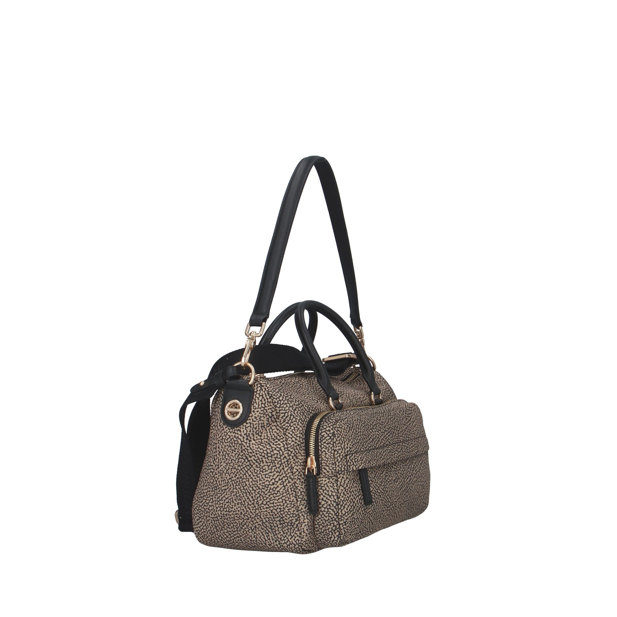 Borbonese BAULETTO Naturale/nero