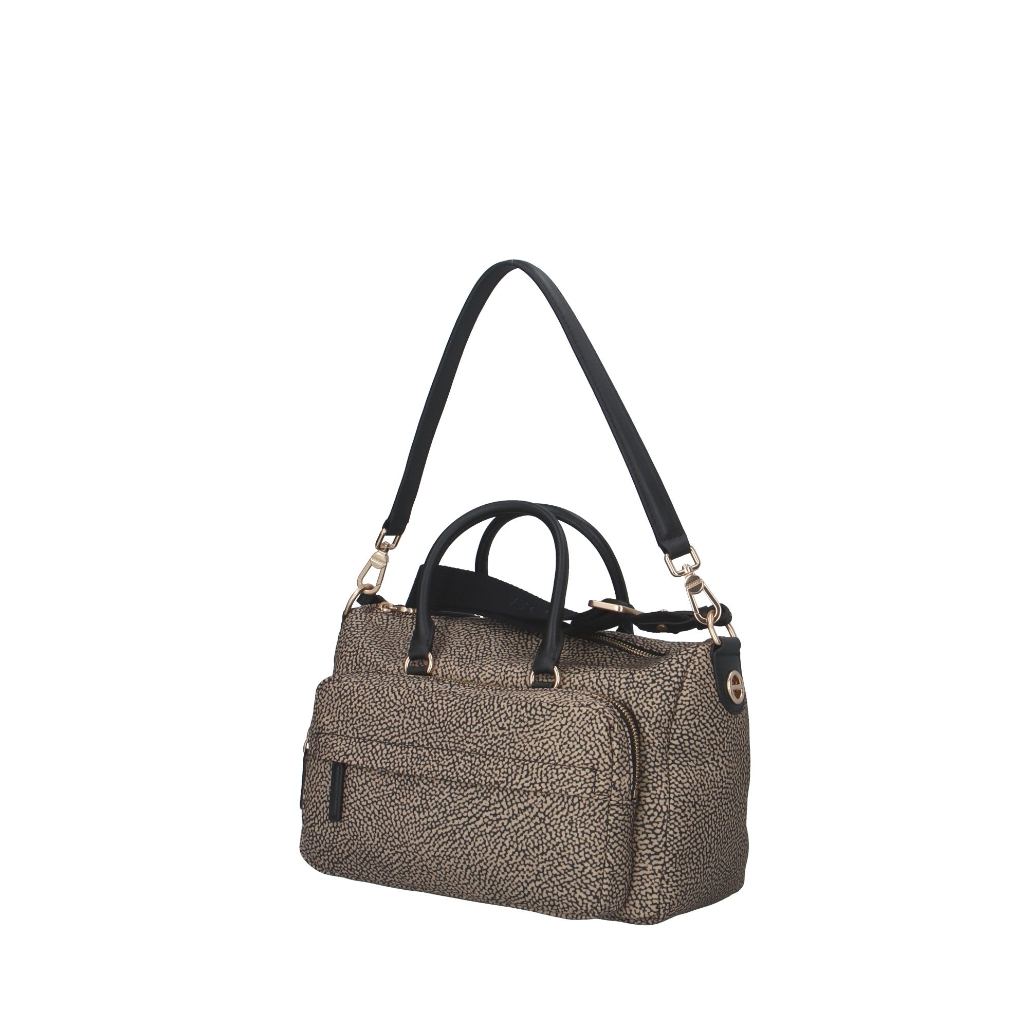 Borbonese BAULETTO Naturale/nero