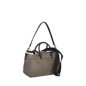 Borbonese BAULETTO Naturale/nero