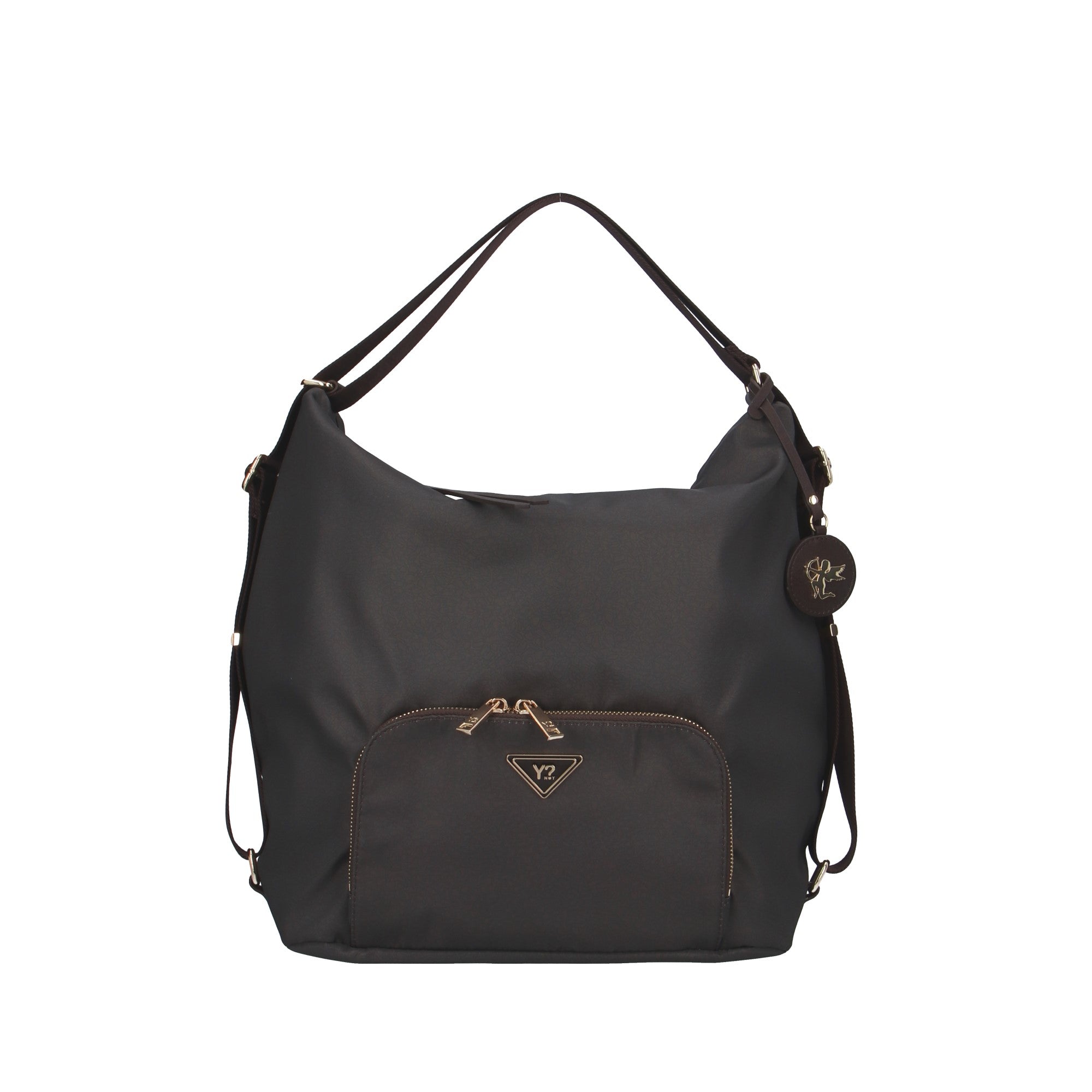 Ynot? BORSA A SPALLA Marrone