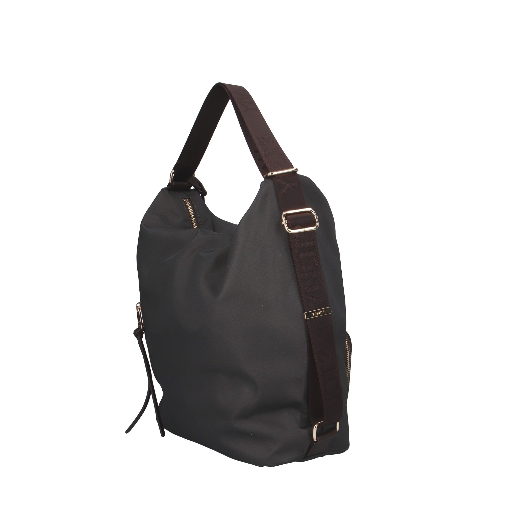 Ynot? BORSA A SPALLA Marrone