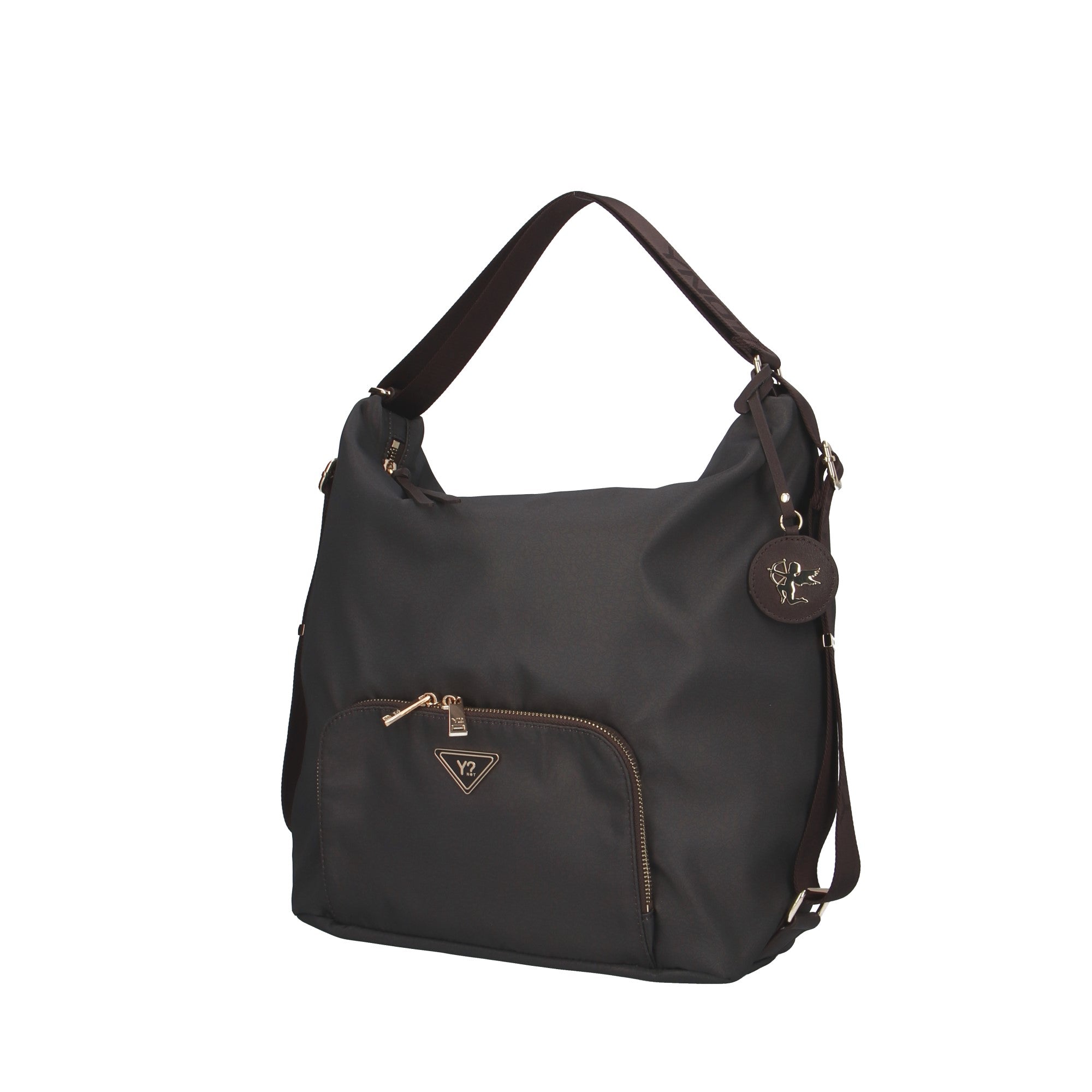 Ynot? BORSA A SPALLA Marrone