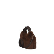 Ynot? BORSA A MANO Marrone