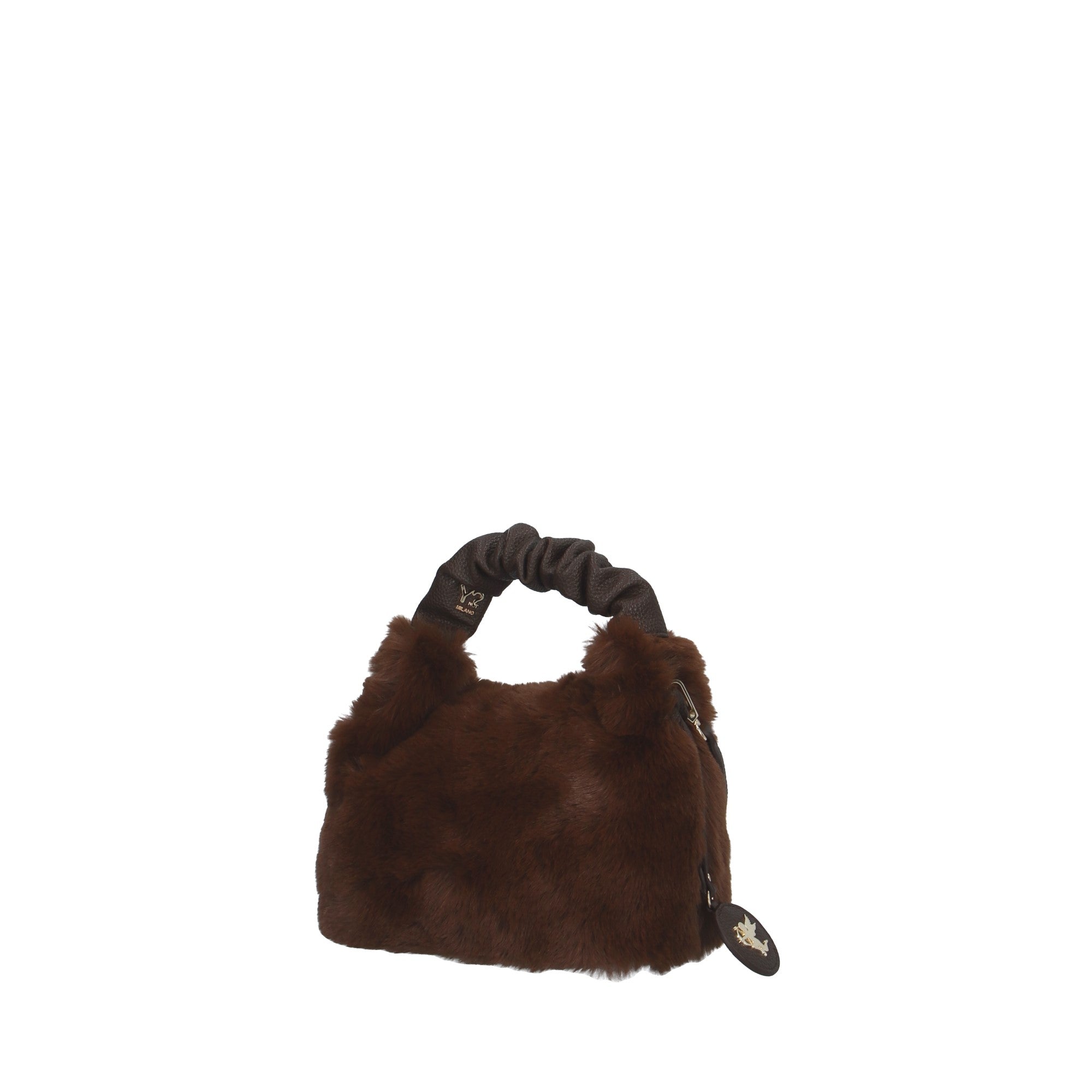 Ynot? BORSA A MANO Marrone