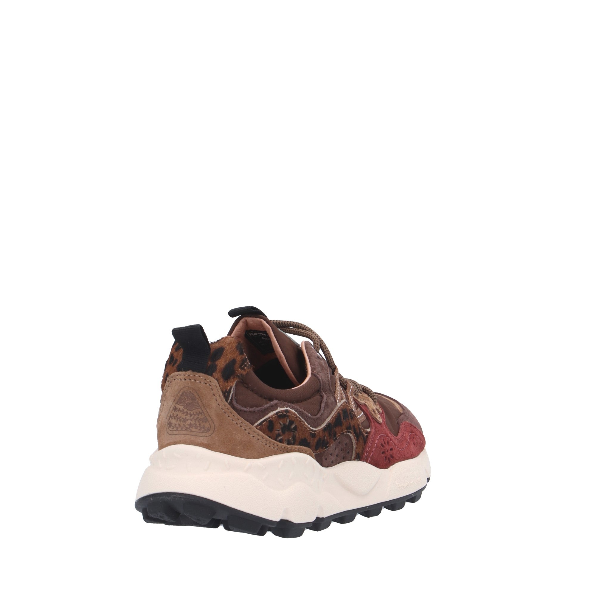 Flower Mountain SNEAKER Marrone/bordeaux