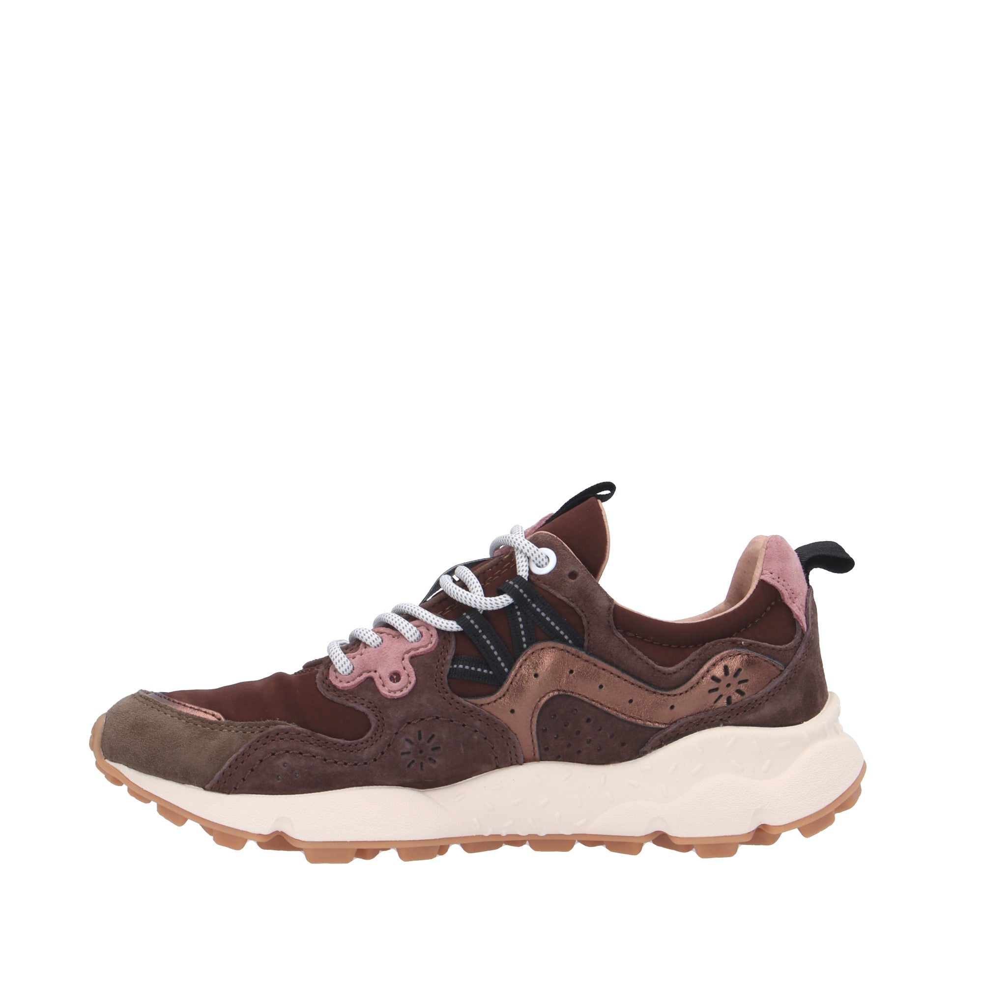 Flower Mountain SNEAKER Marrone/bronzo/rosa