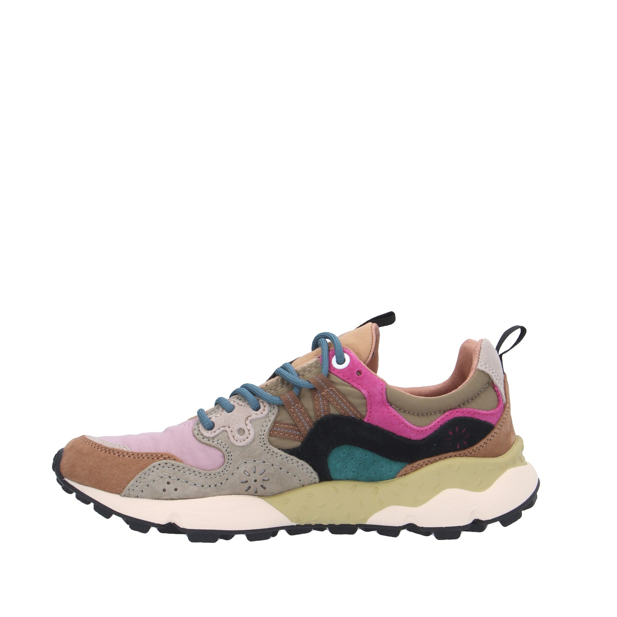 Flower Mountain SNEAKER Rosa/verde