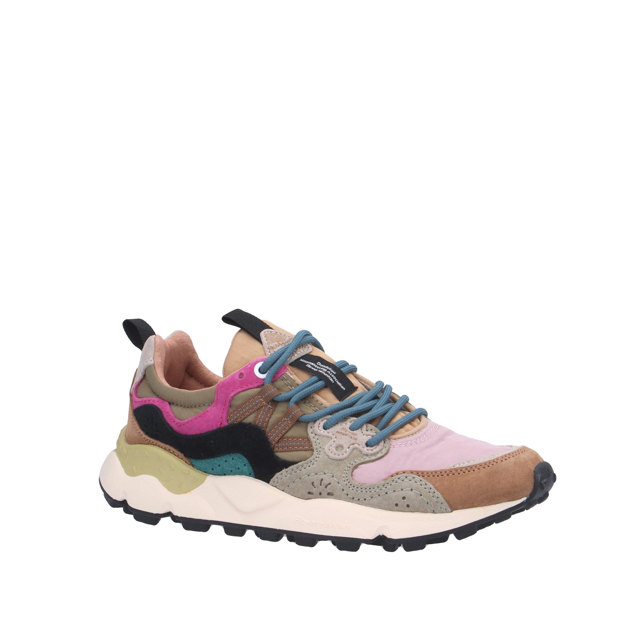 Flower Mountain SNEAKER Rosa/verde