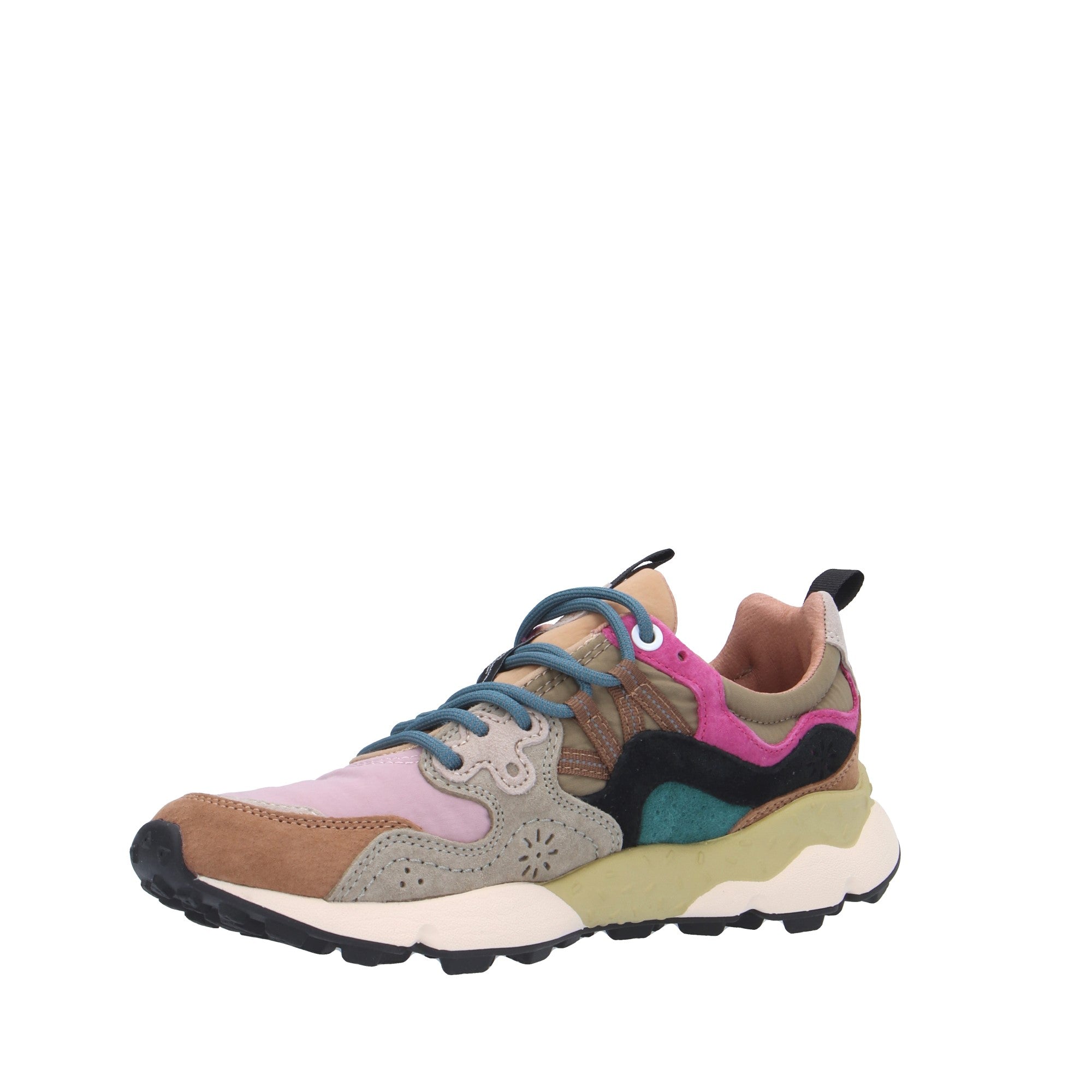 Flower Mountain SNEAKER Rosa/verde