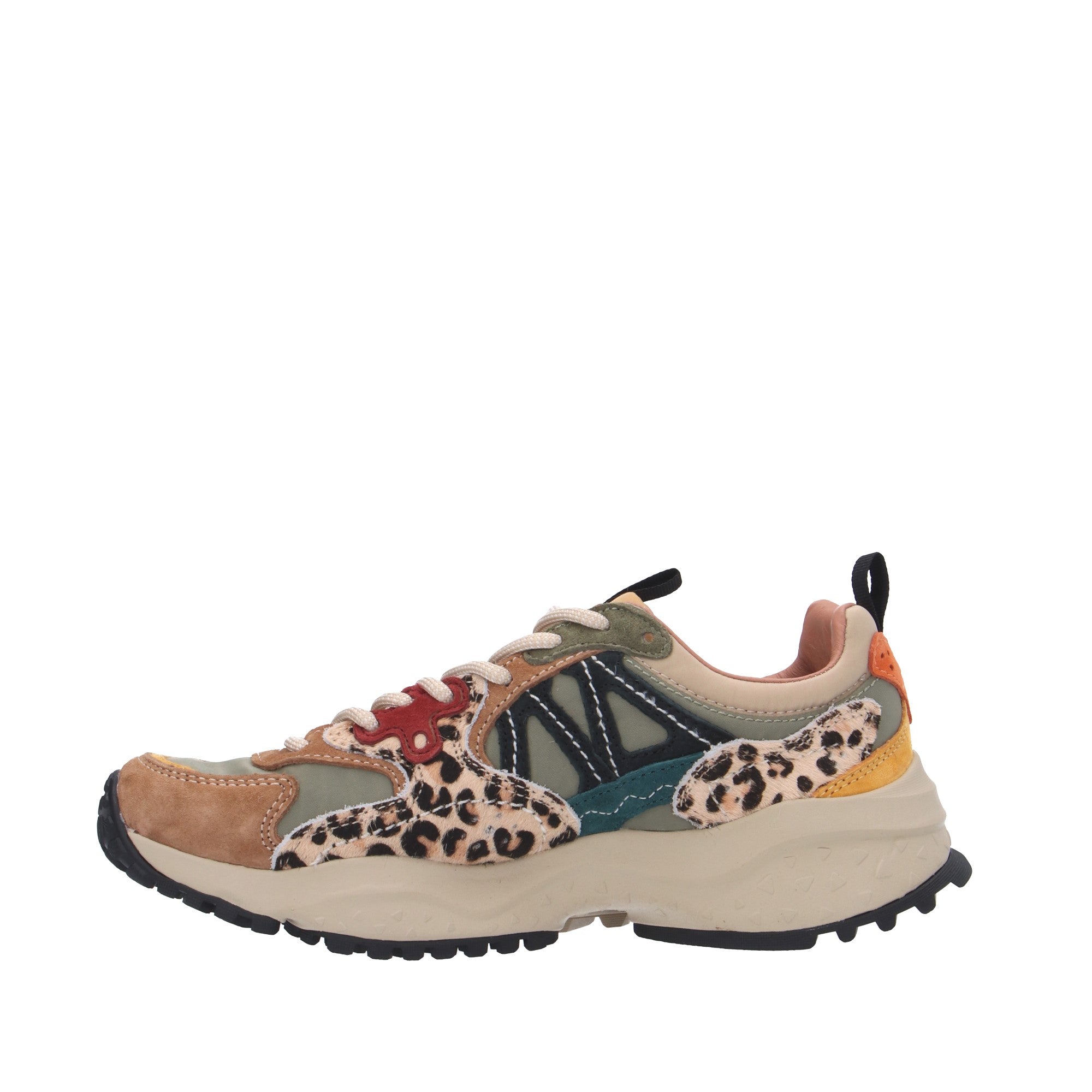 Flower Mountain SNEAKER Marrone/militare/nero