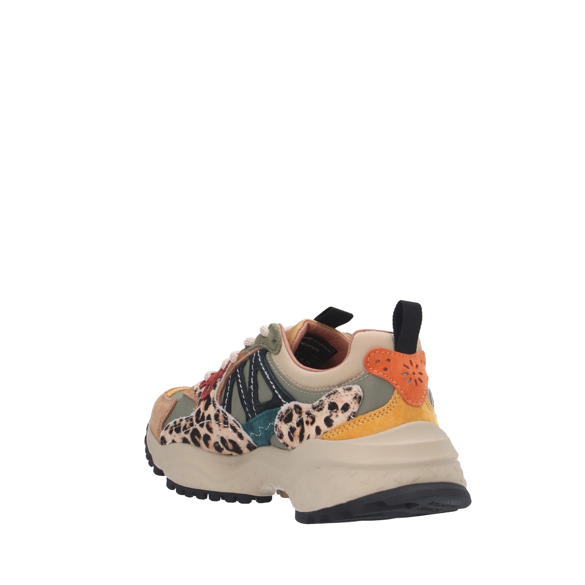 Flower Mountain SNEAKER Marrone/militare/nero
