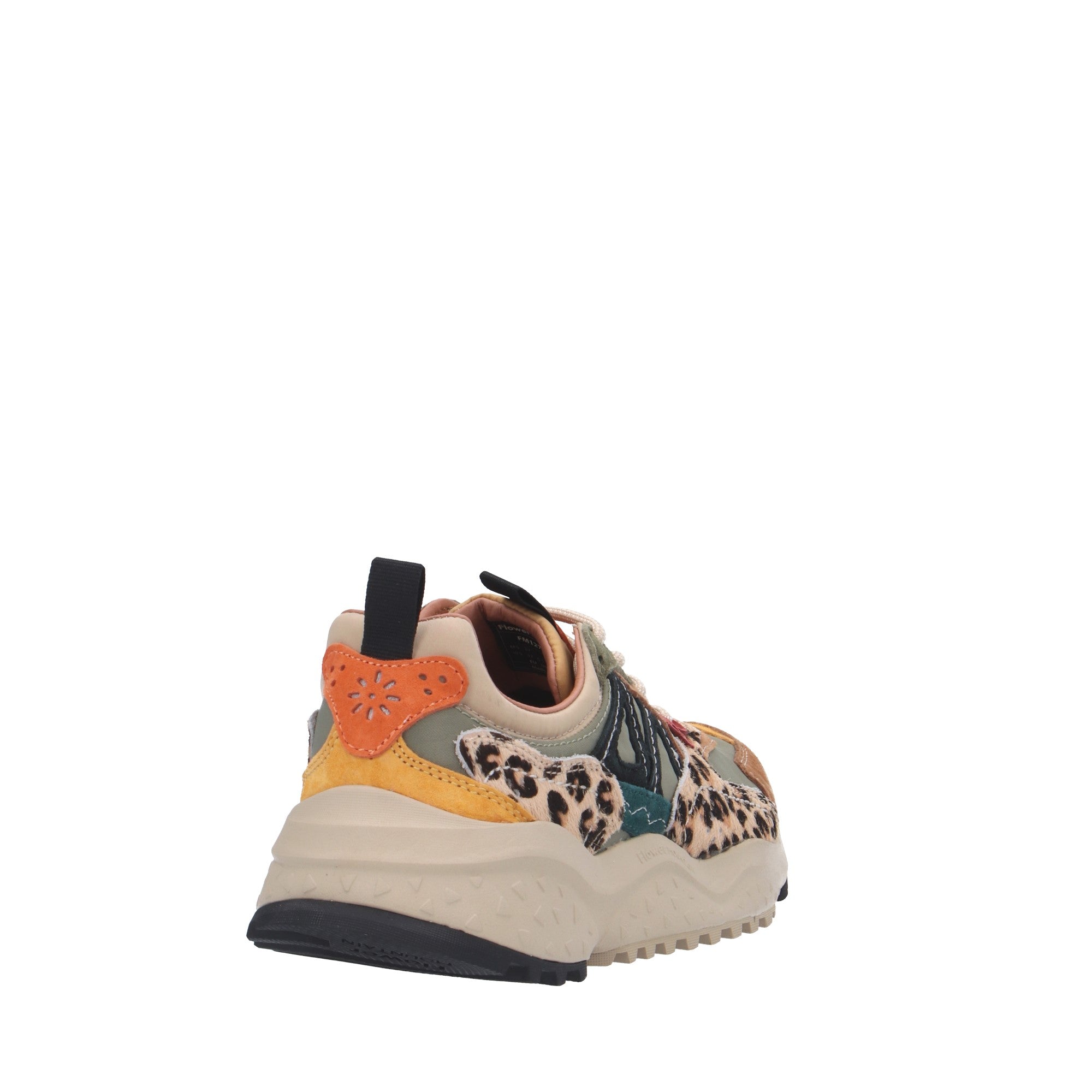 Flower Mountain SNEAKER Marrone/militare/nero
