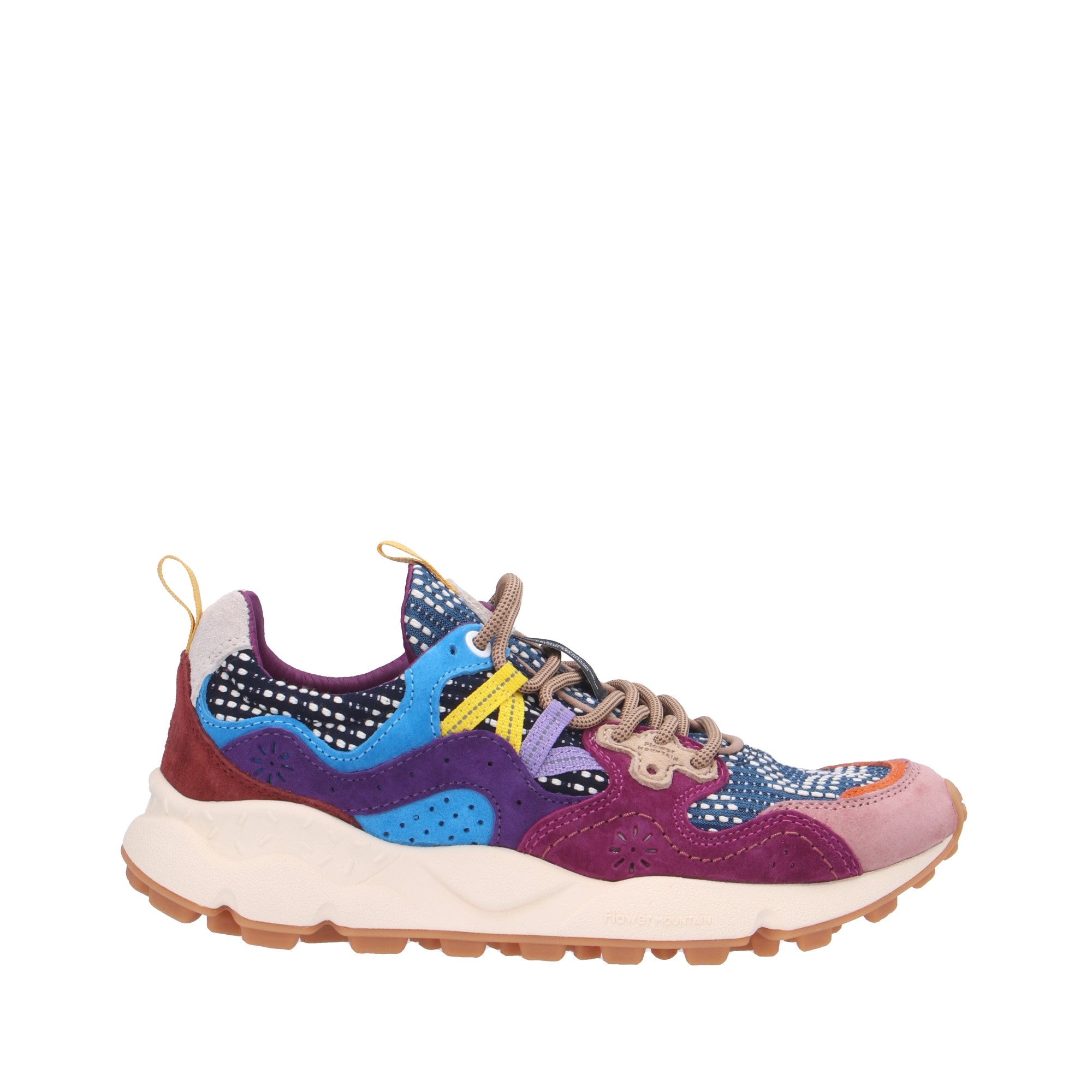 Flower Mountain SNEAKER Cipria/rosa/viola
