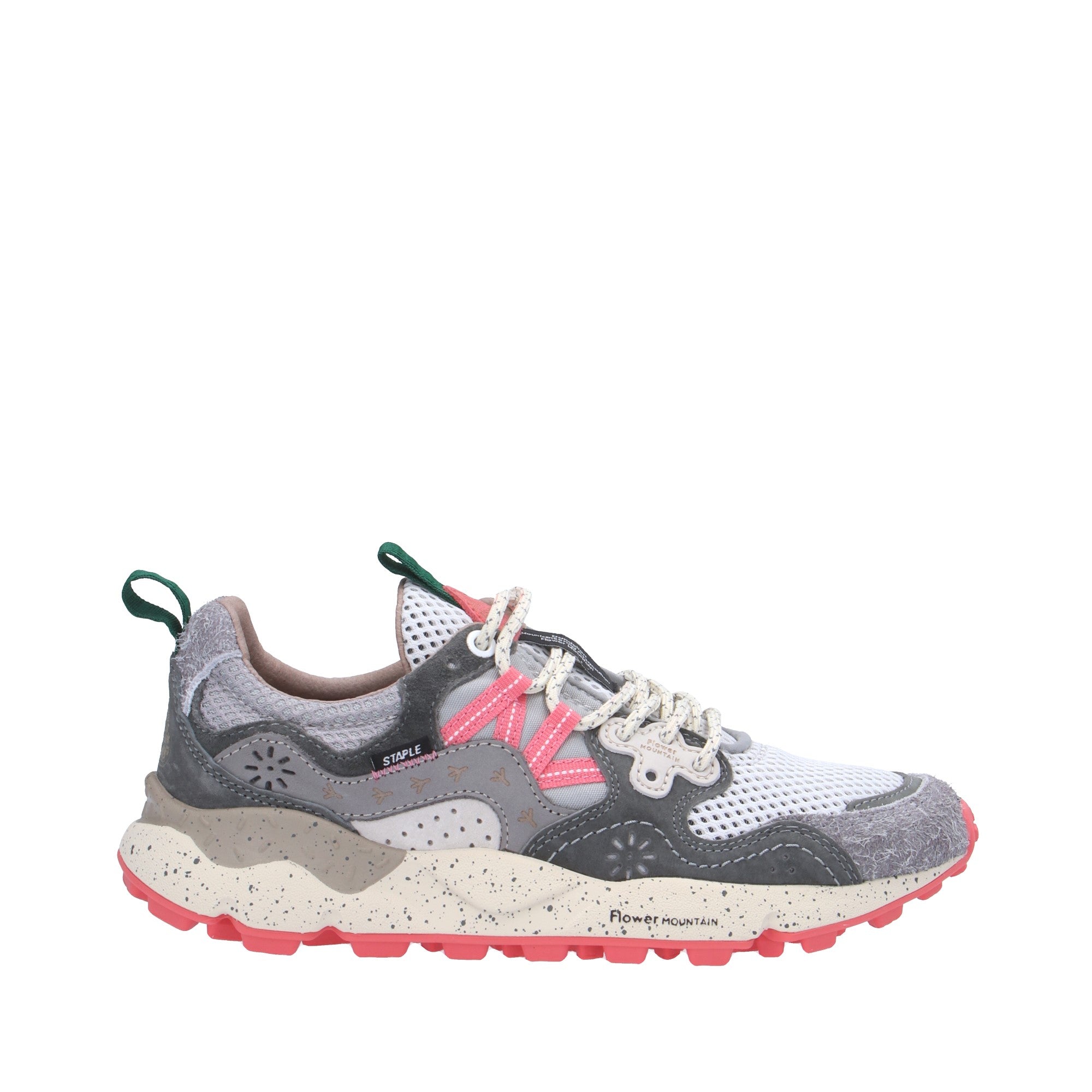 Flower Mountain SNEAKER Grigio/rosa