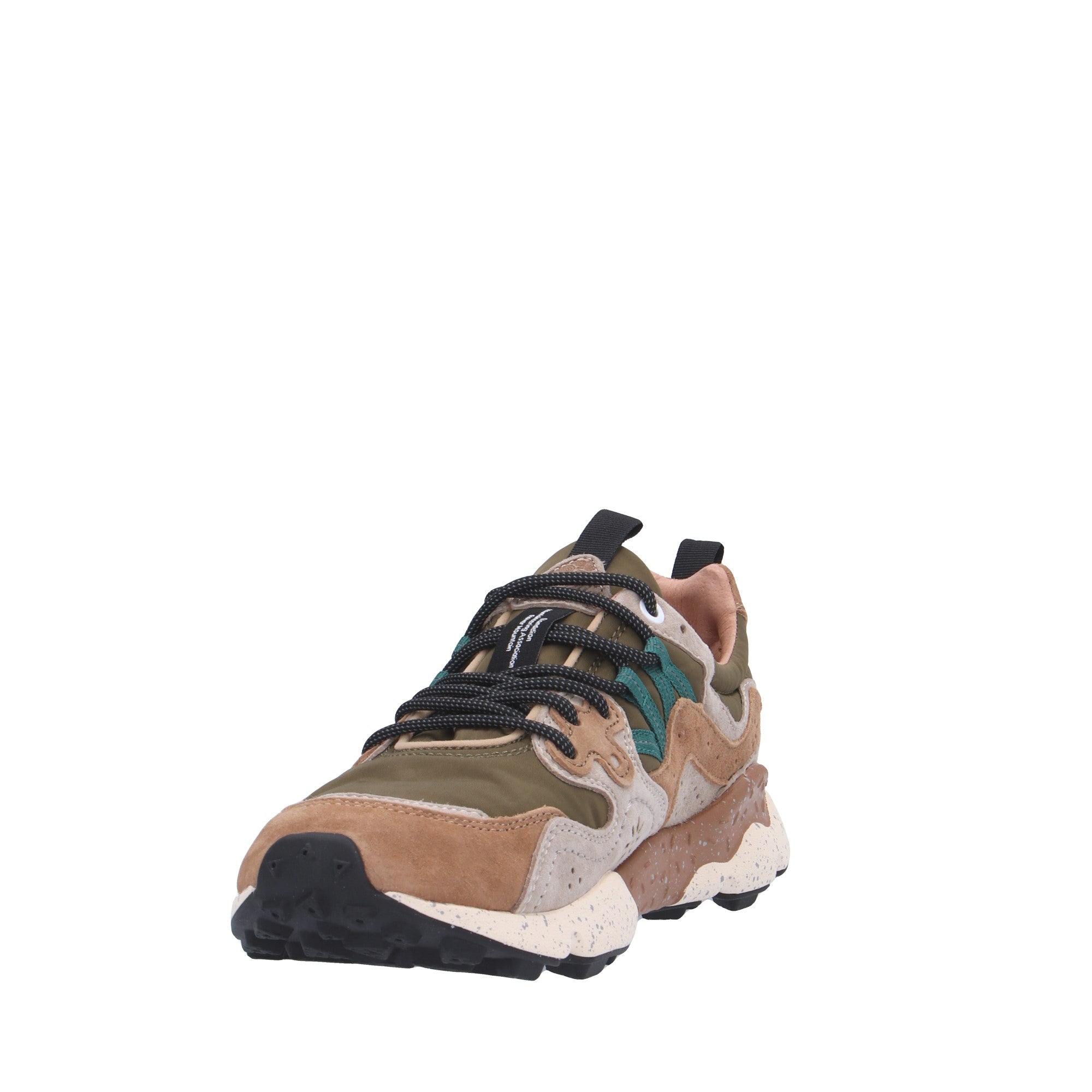 Flower Mountain SNEAKER Marrone/verde