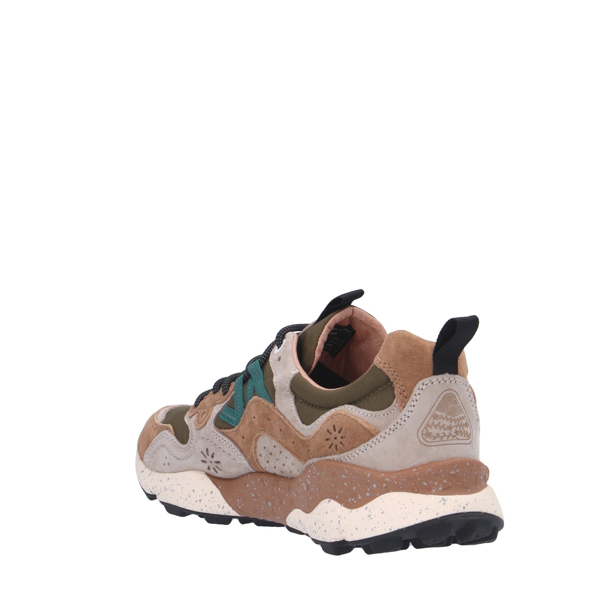 Flower Mountain SNEAKER Marrone/verde