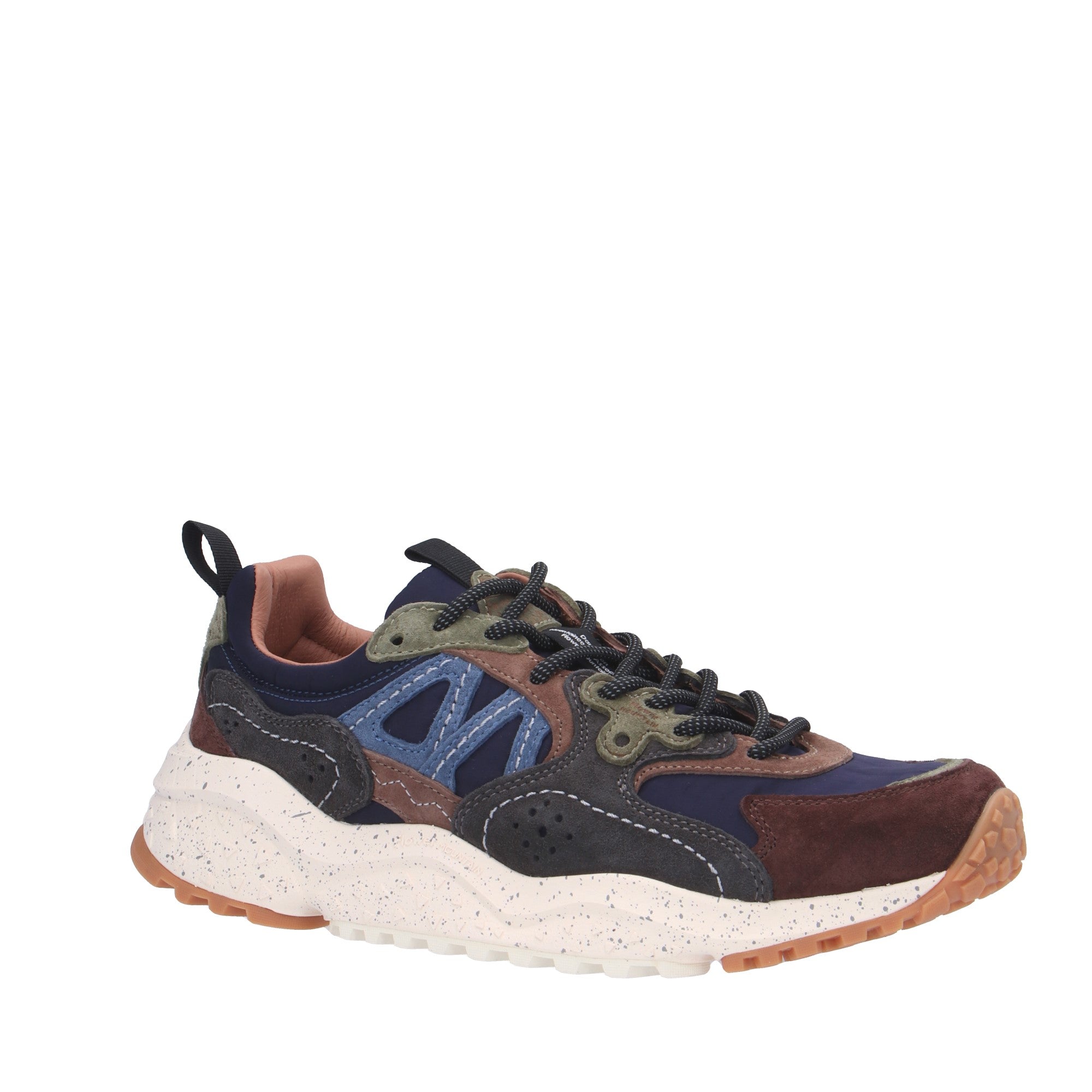 Flower Mountain SNEAKER Marrone/blu