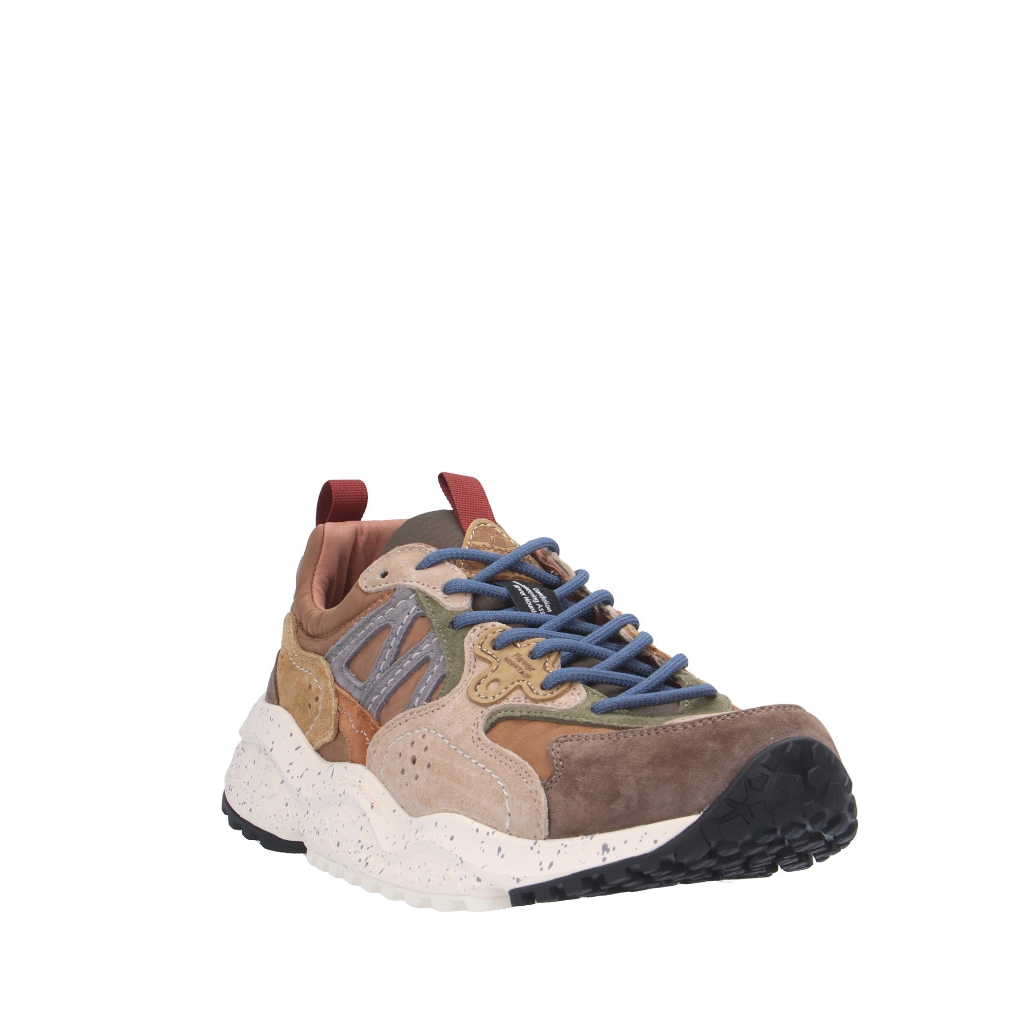 Flower Mountain SNEAKER Beige/cognac/marrone
