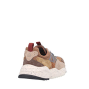 Flower Mountain SNEAKER Beige/cognac/marrone
