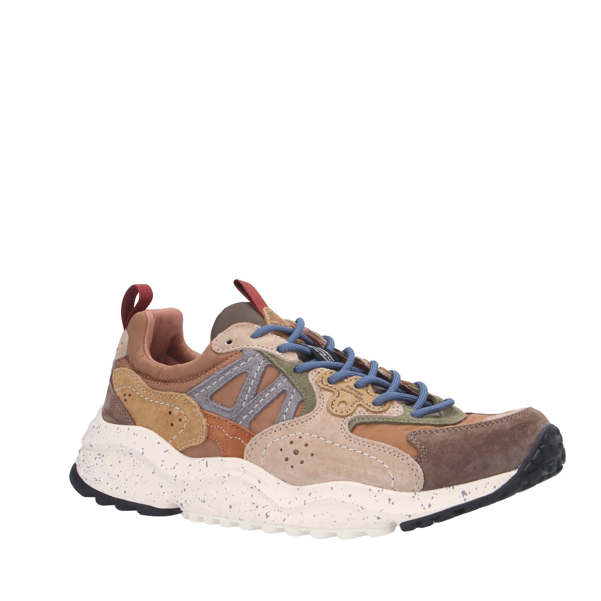 Flower Mountain SNEAKER Beige/cognac/marrone