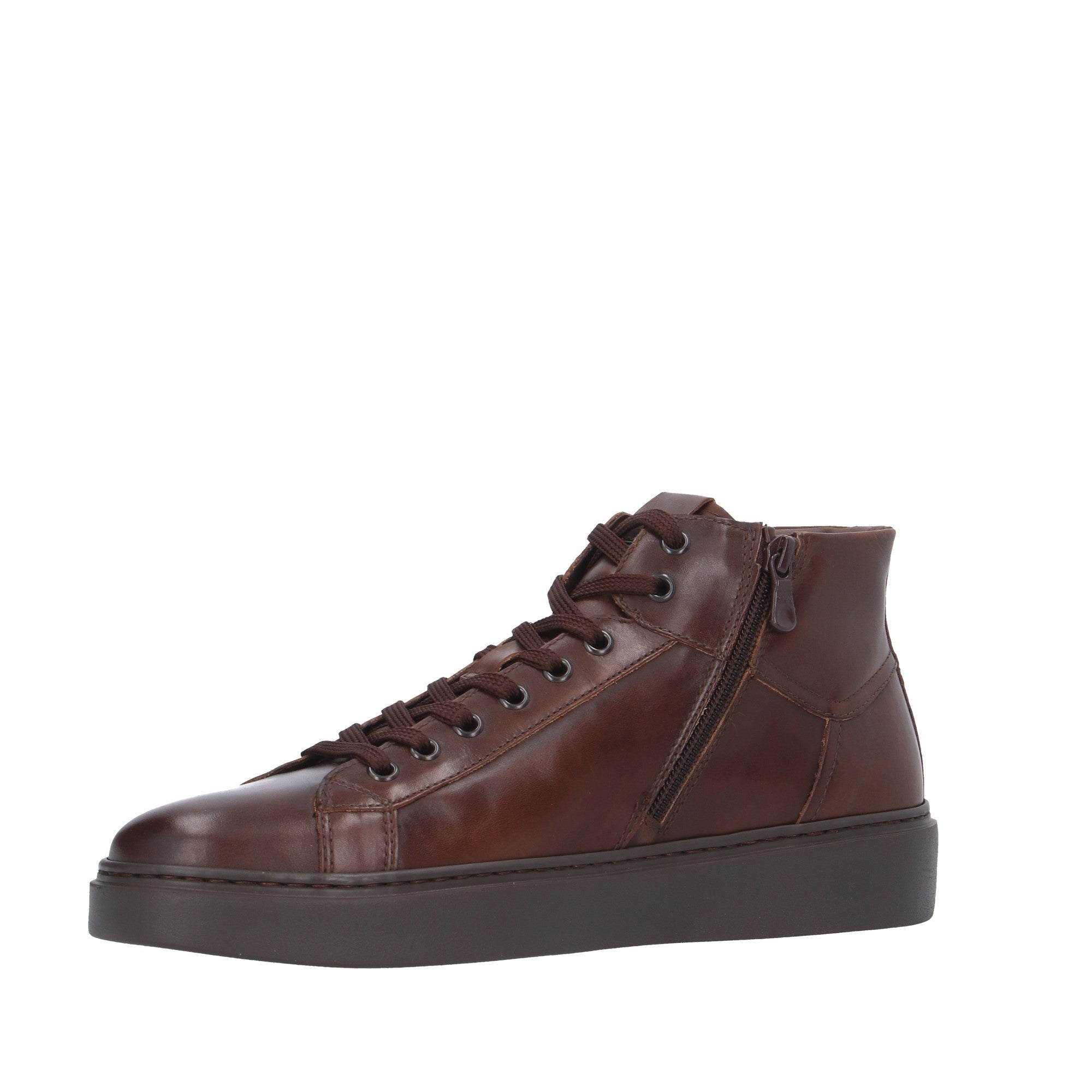 Nerogiardini SNEAKER ALTA Marrone